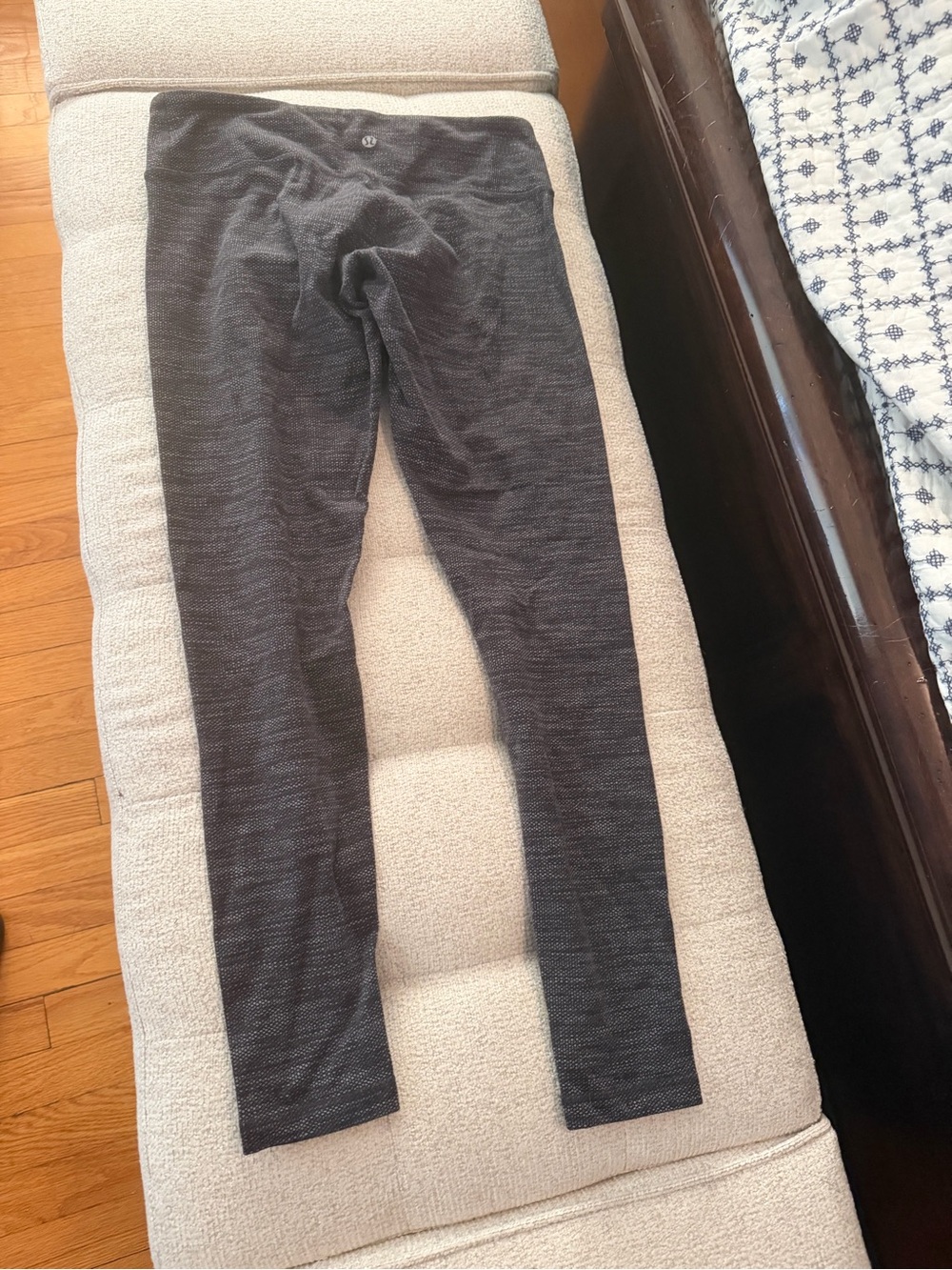 lululemon athletica Charcoal Gray Seamless Leggings